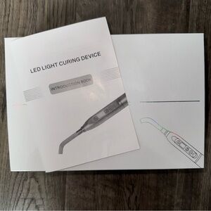 Advanced LED Light Curing Device - White